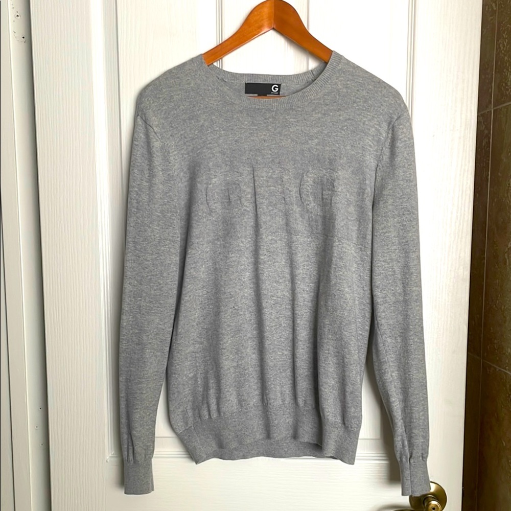 G by Guess -  Gray Logo Sweater